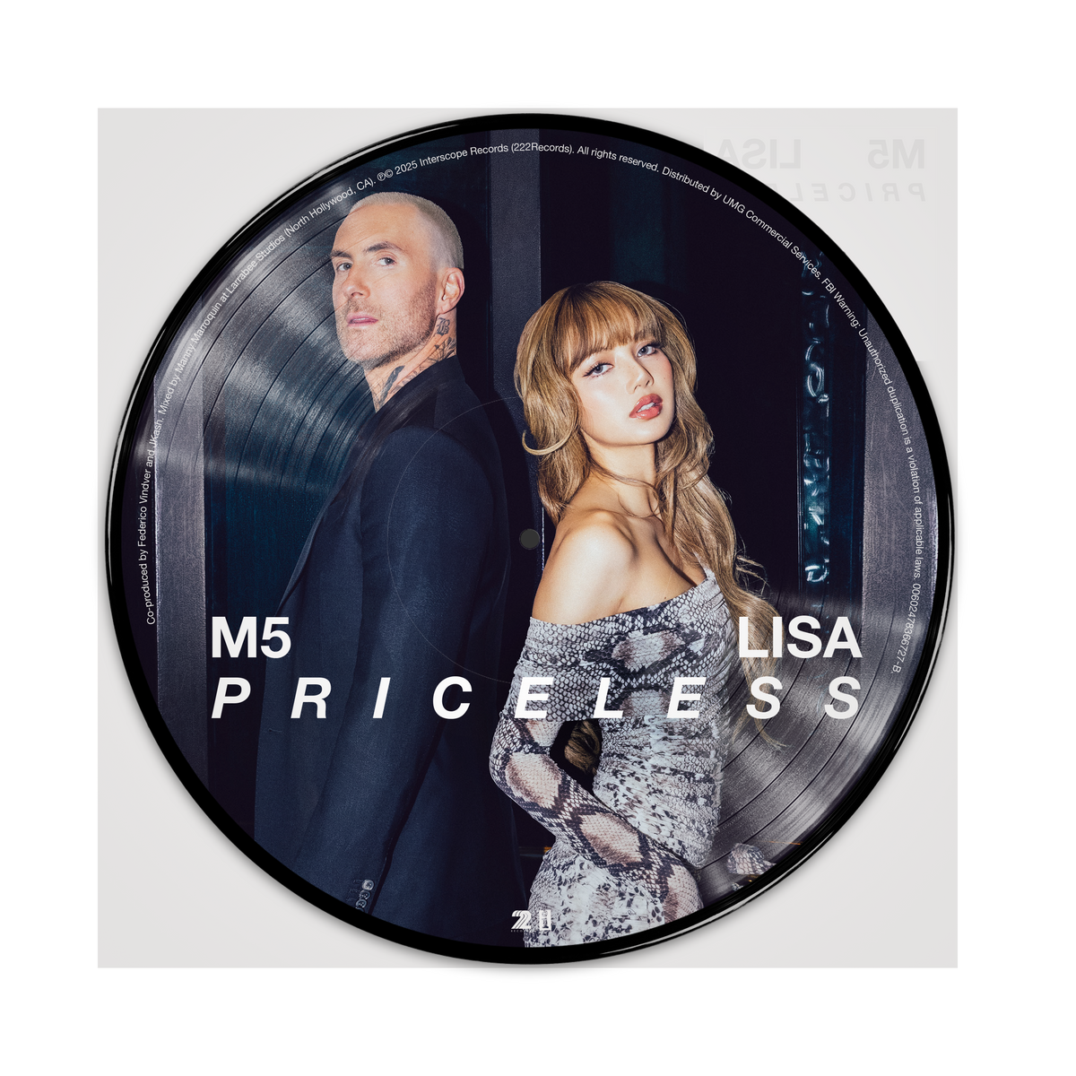 Maroon 5　LISA　Priceless　限定盤　ピクチャーレコード Maroon 5 LISA Priceless 限定盤 ピクチャーレコード - メルカリ