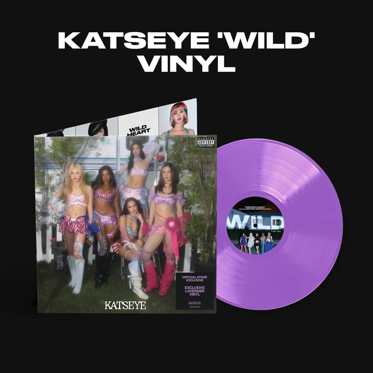 KATSEYE WILD - Official Store Exclusive Vinyl