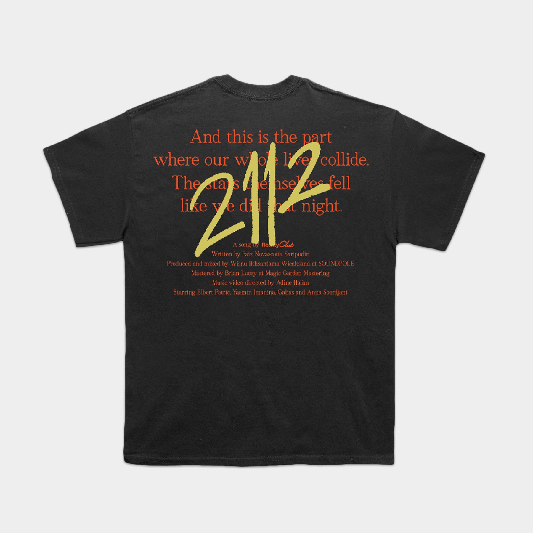 Reality Club – 2112 Yellow Red Tee