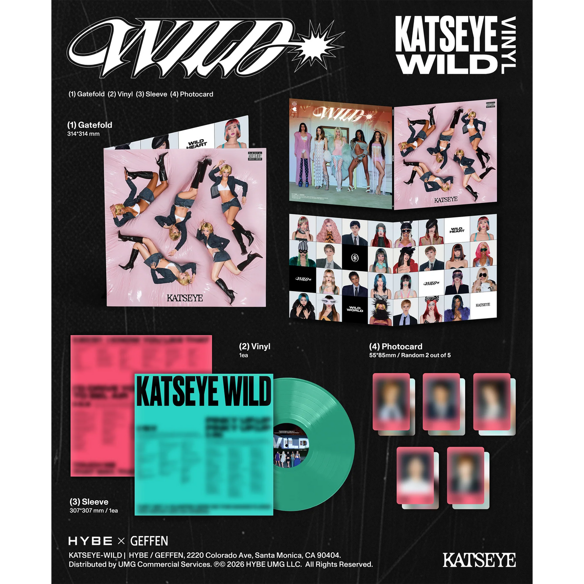 KATSEYE WILD - Standard Vinyl