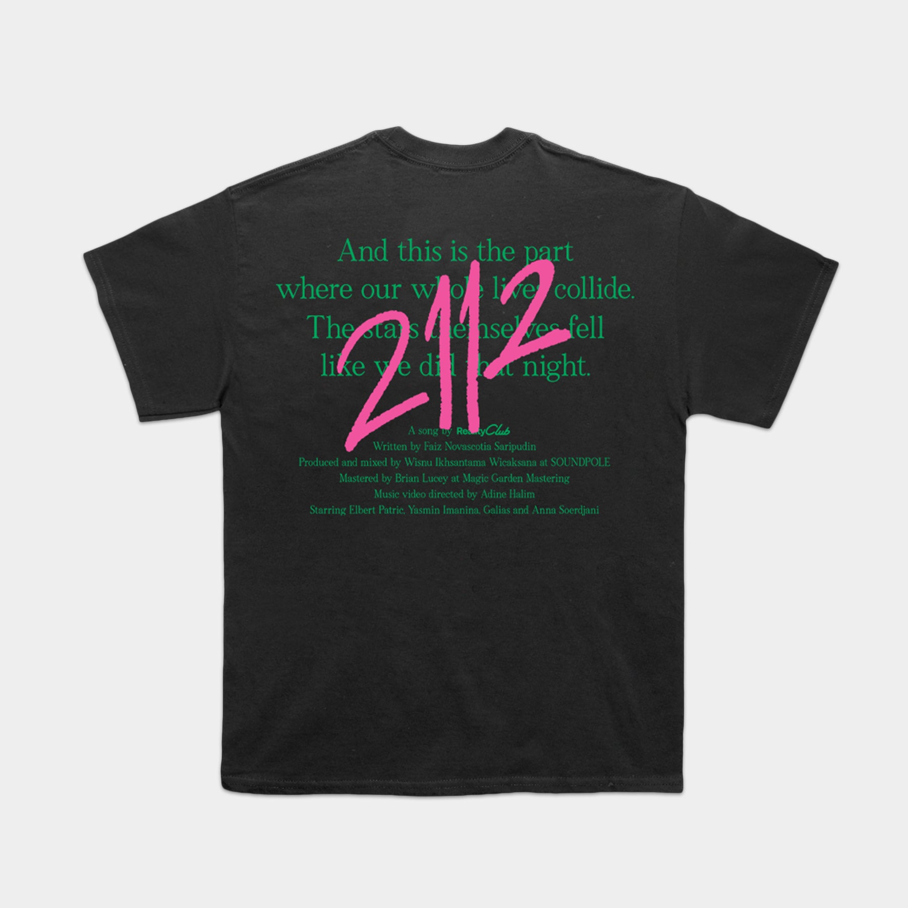 Reality Club – 2112 Green Pink Tee