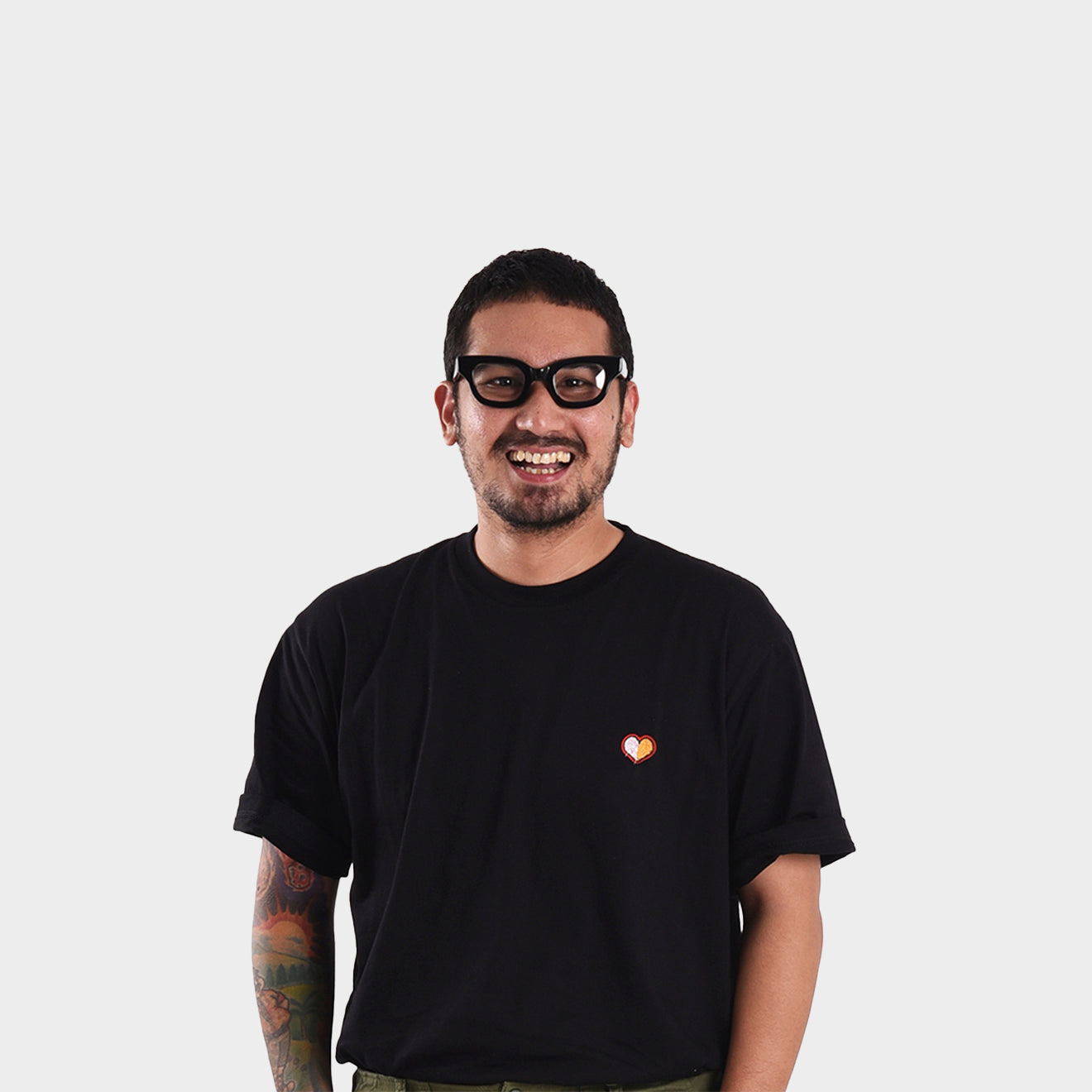 Pee Wee Gaskins - Classic Heart Logo Patch Tee