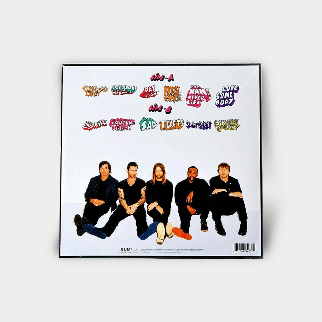 Maroon 5 Overexposed Vinyl – Universal Music Indonesia Webstore