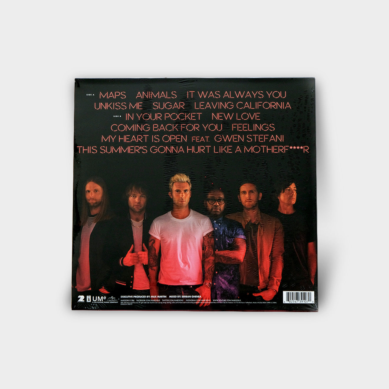 Maroon 5 V Vinyl