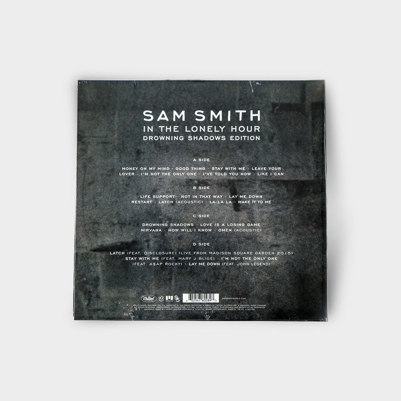 Sam Smith In The Lonely Hour Vinyl