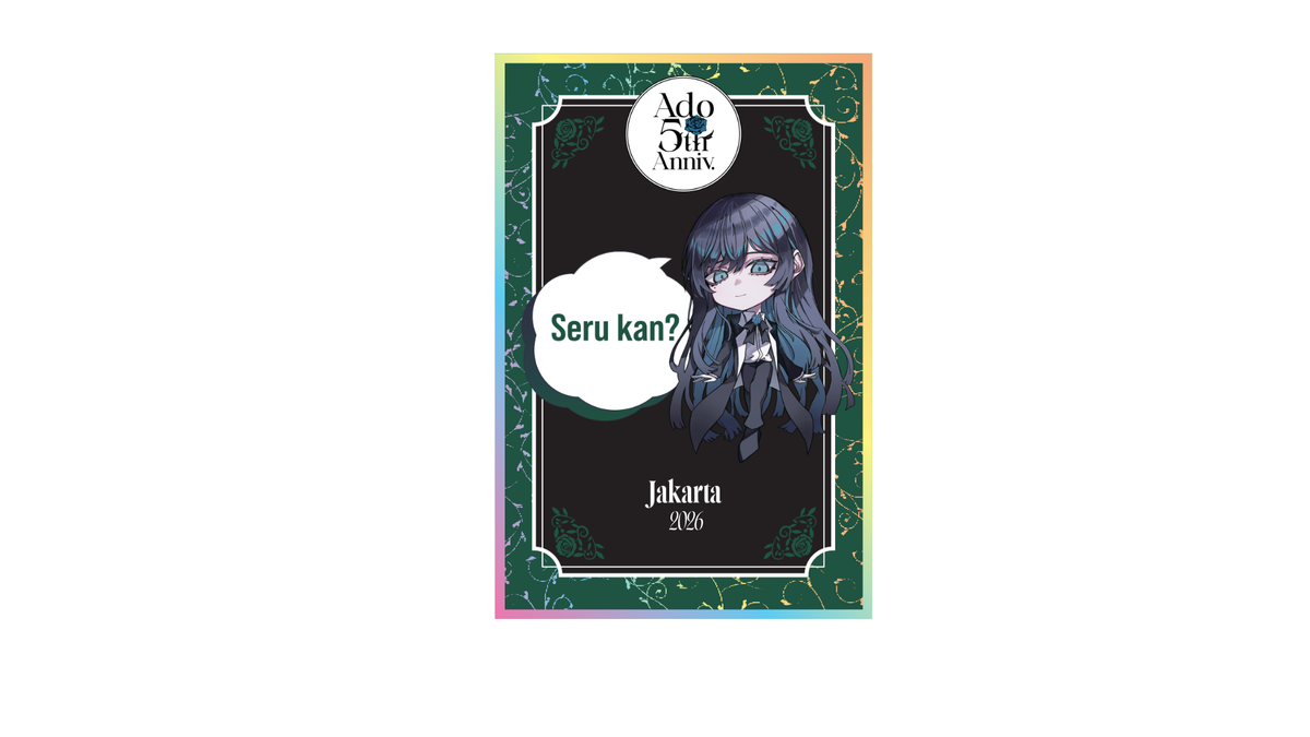 Ado Jakarta Exclusive Holographic Card