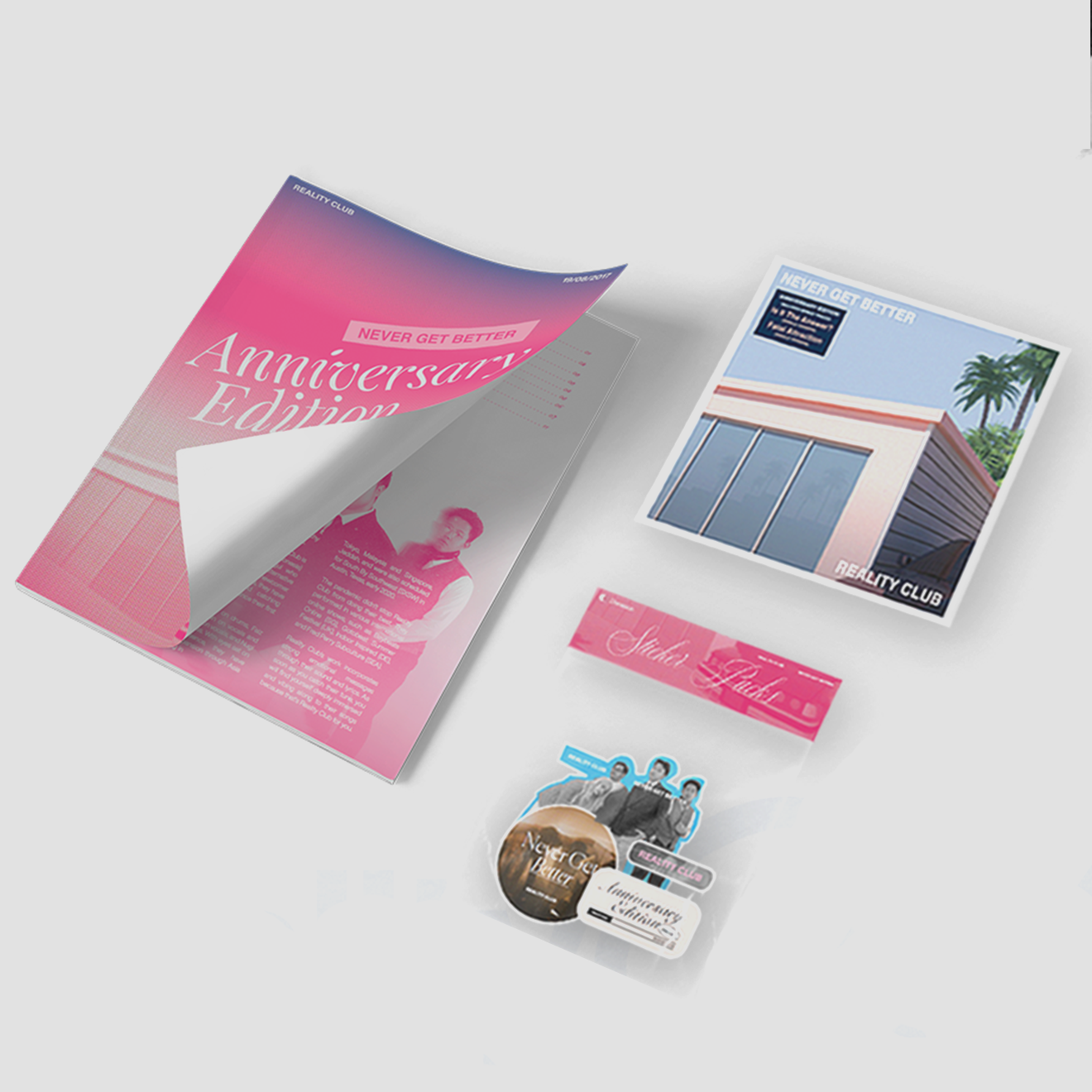 Reality Club - 'Never Get Better' Anniversary Album Collection