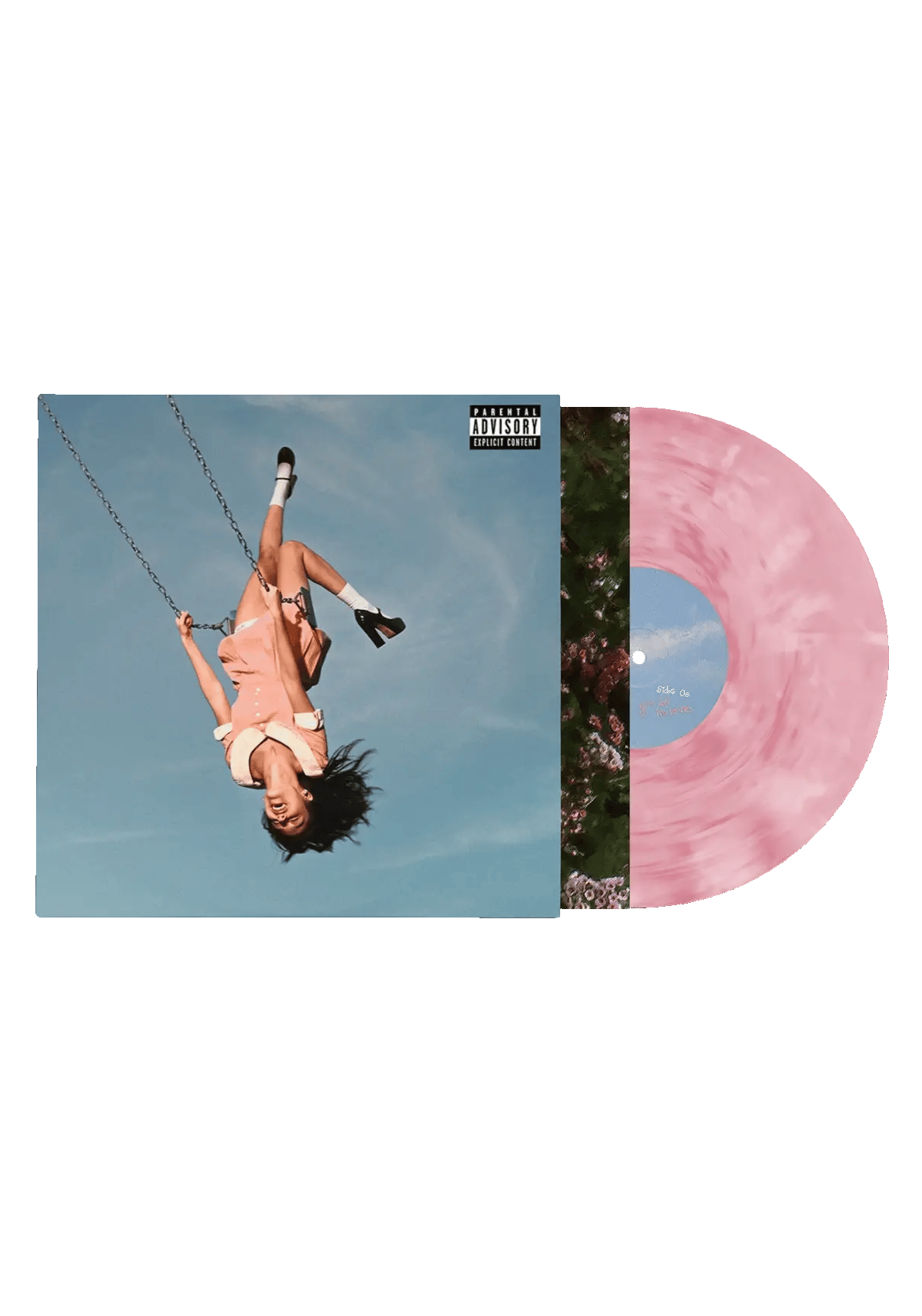 you seem pretty sad for a girl so in love - exclusive 'feminine intuition' lenticular cover pink vinyl
