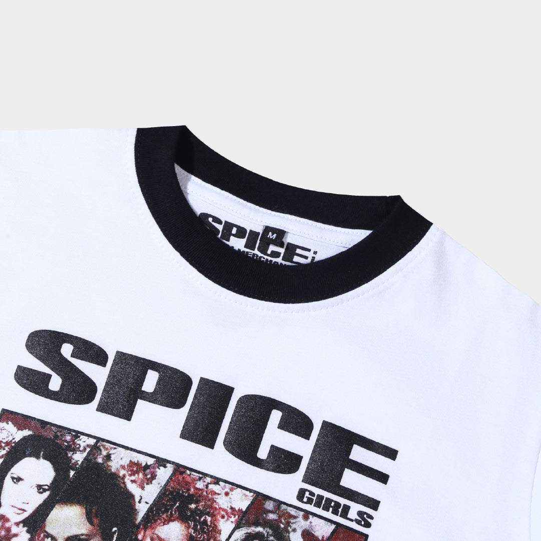 Spice Girls – Group Floral Baby Tee