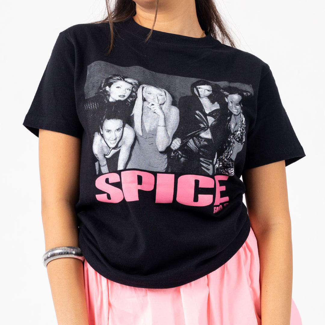 Spice Girls – Black & Pink T-Shirt