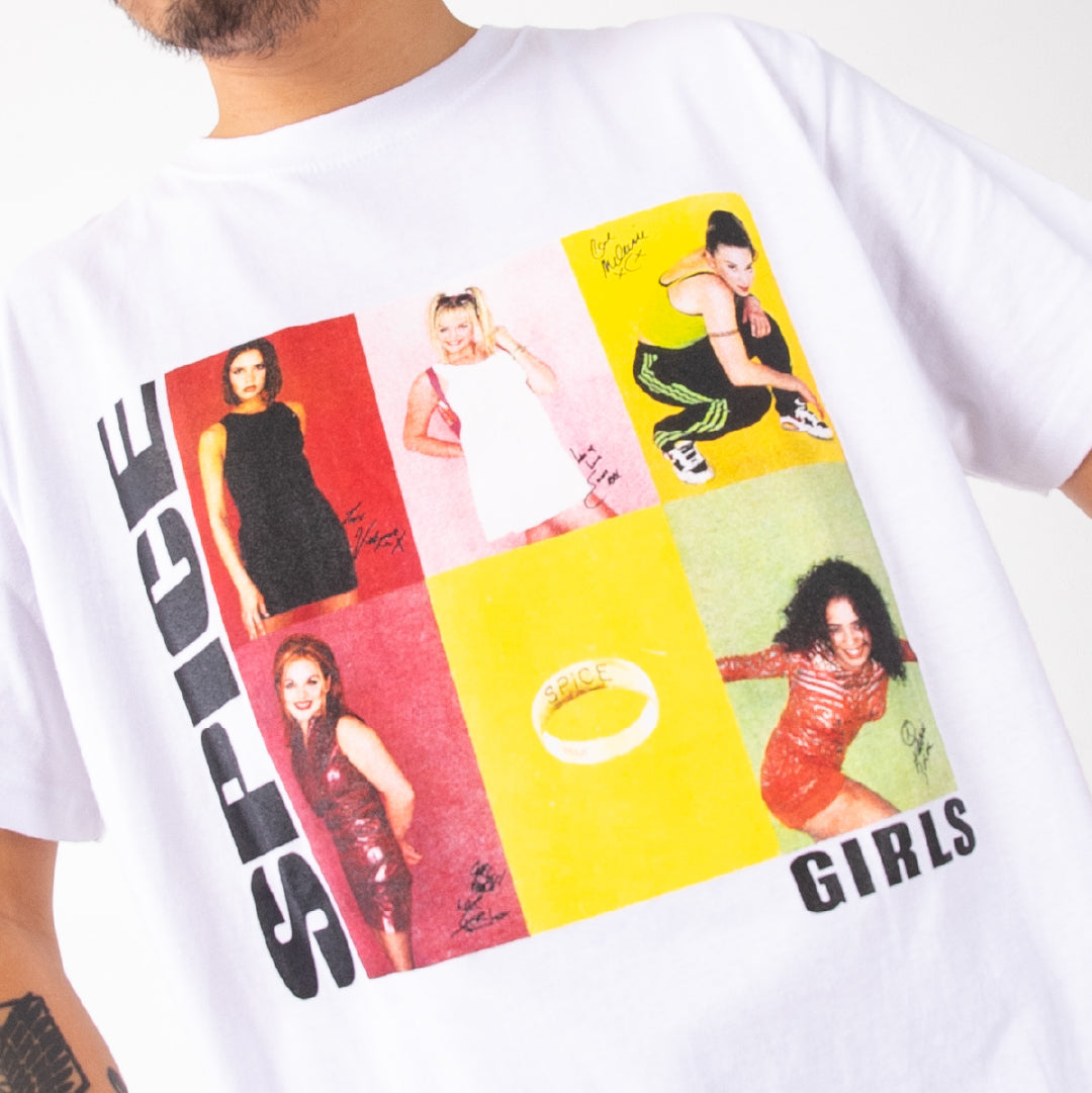 Spice Girls – Color Grid White T-Shirt