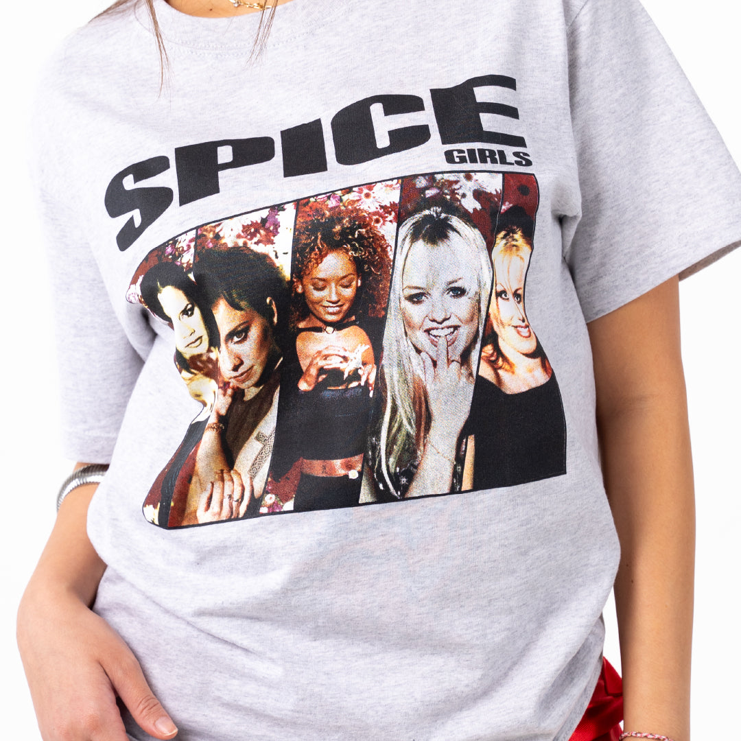 Spice Girls – Group Floral Misty T-Shirt