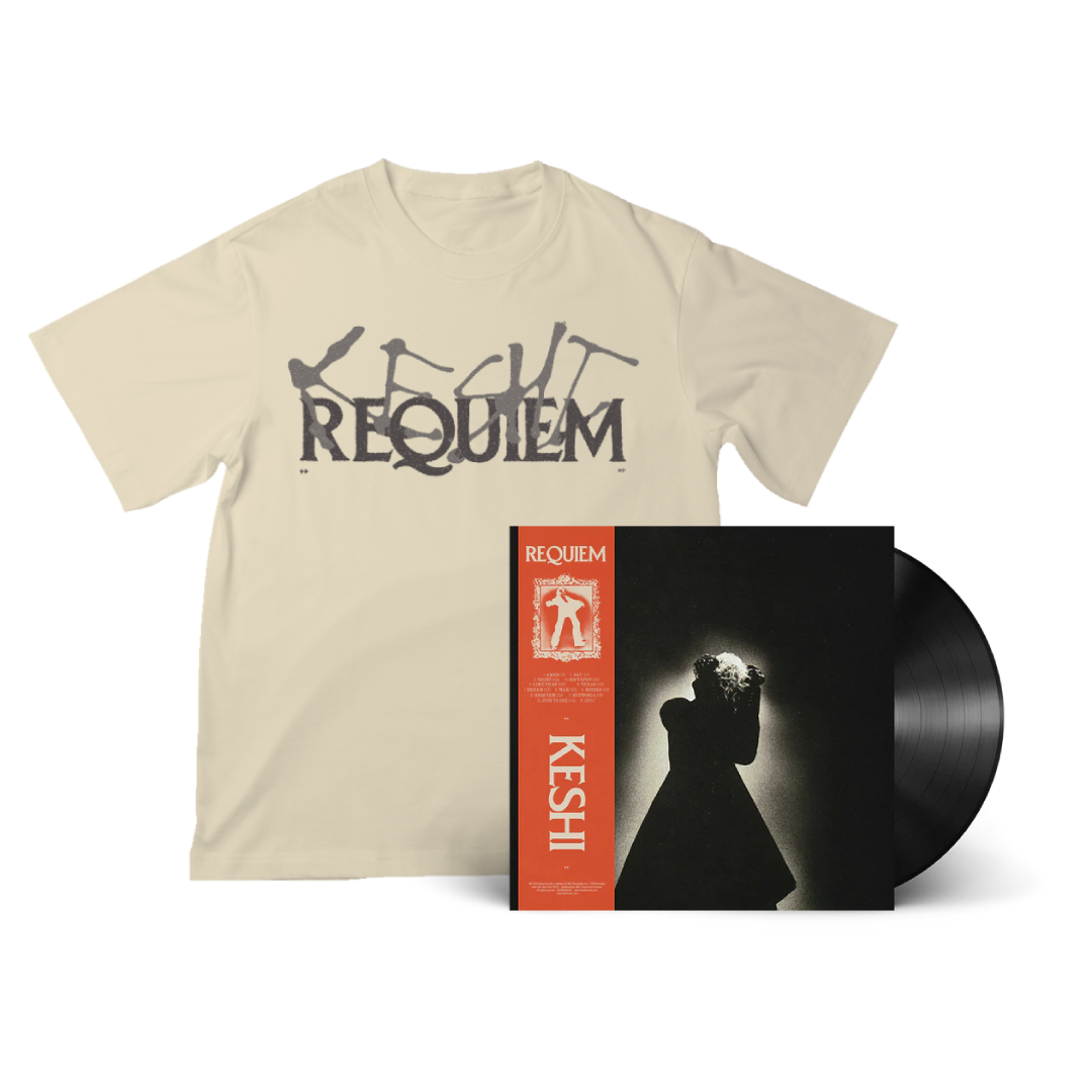 Keshi – Requiem Cream Tee + Requiem LP