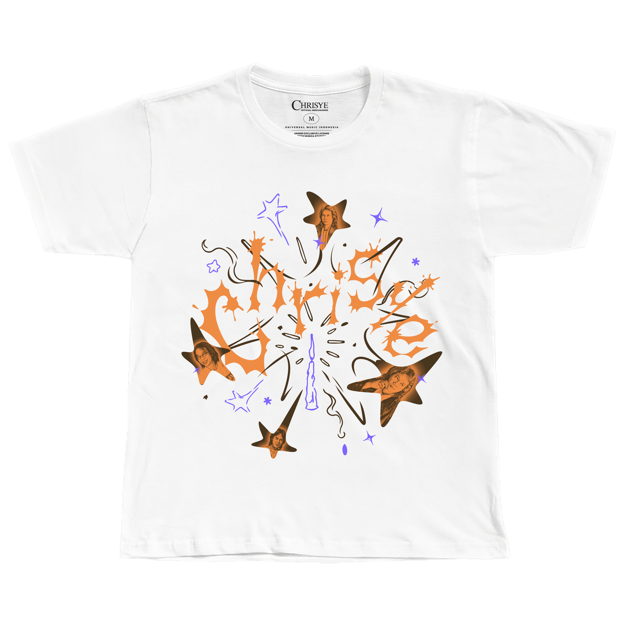 Chrisye - Orbit White Tee