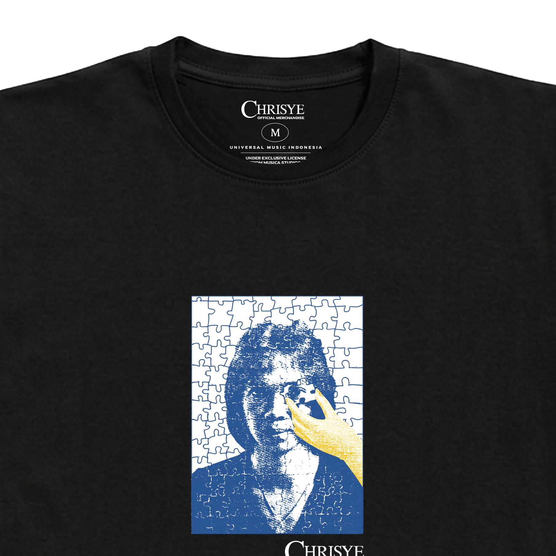 Chrisye - Portrait Black Tee