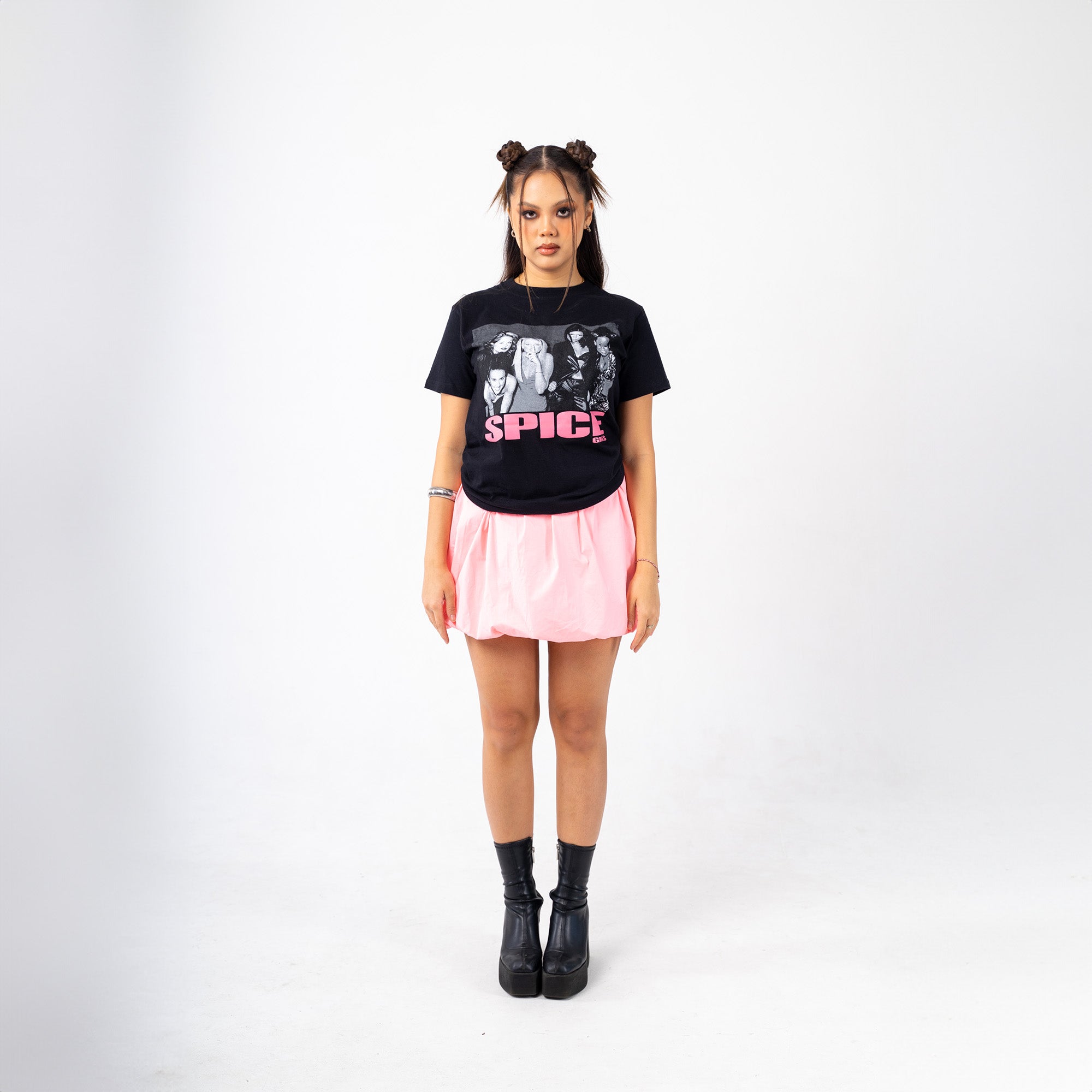 Spice Girls – Black & Pink T-Shirt
