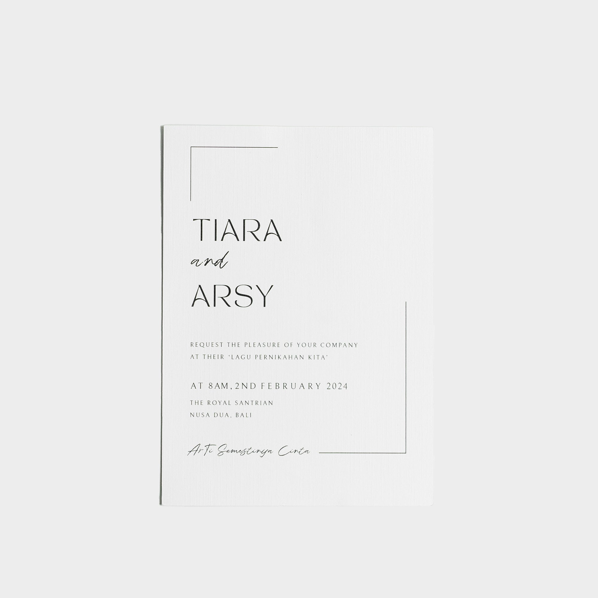 ArTi Semestinya Cinta Exclusive Boxset – Lagu Pernikahan Kita