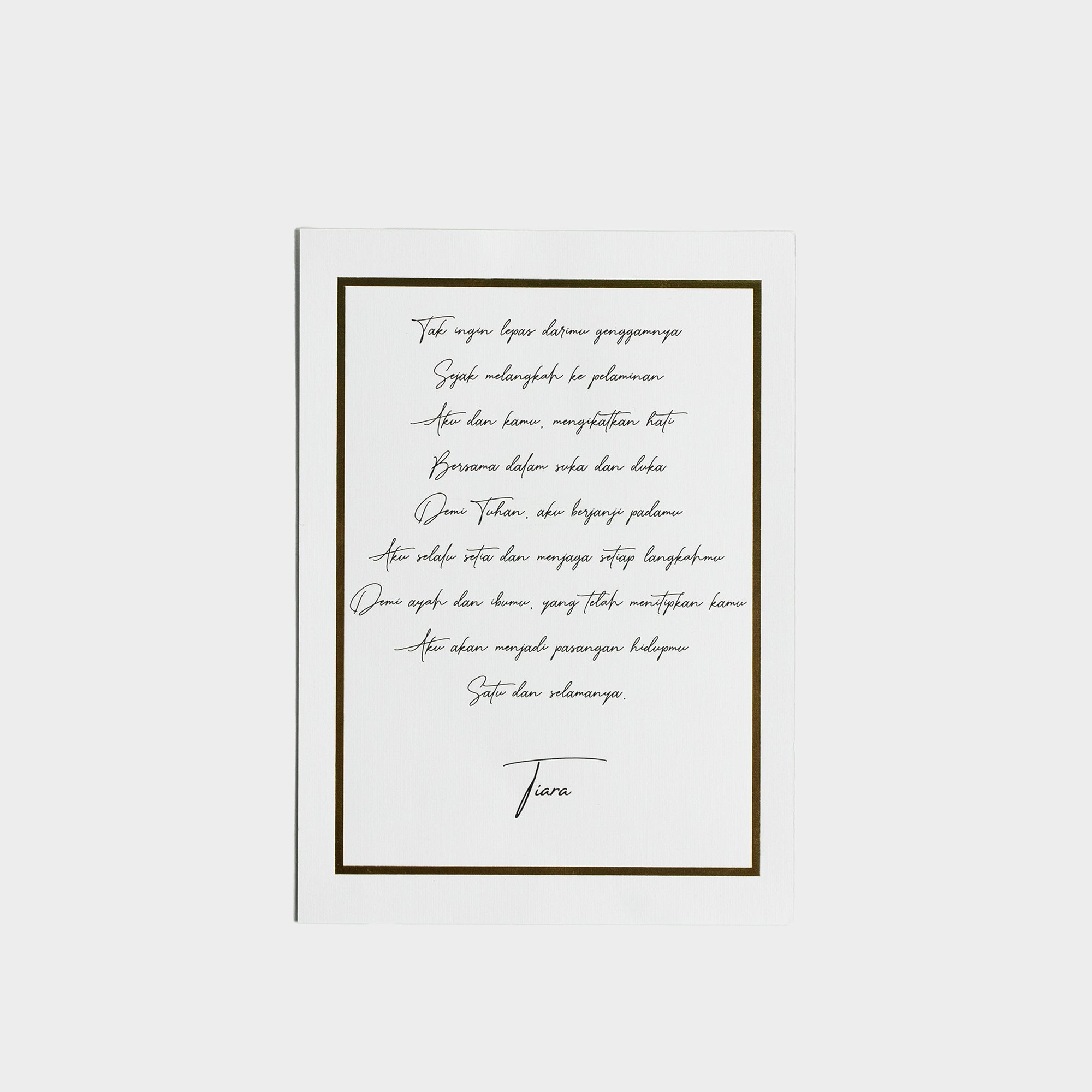 ArTi Semestinya Cinta Exclusive Boxset – Lagu Pernikahan Kita