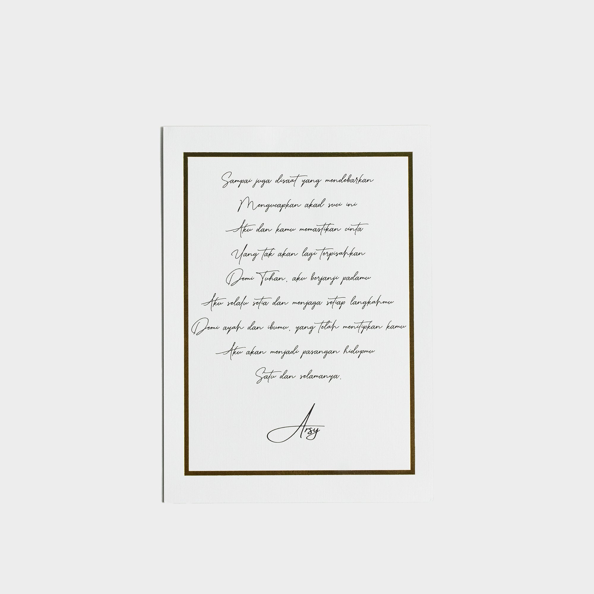 ArTi Semestinya Cinta Exclusive Boxset – Lagu Pernikahan Kita