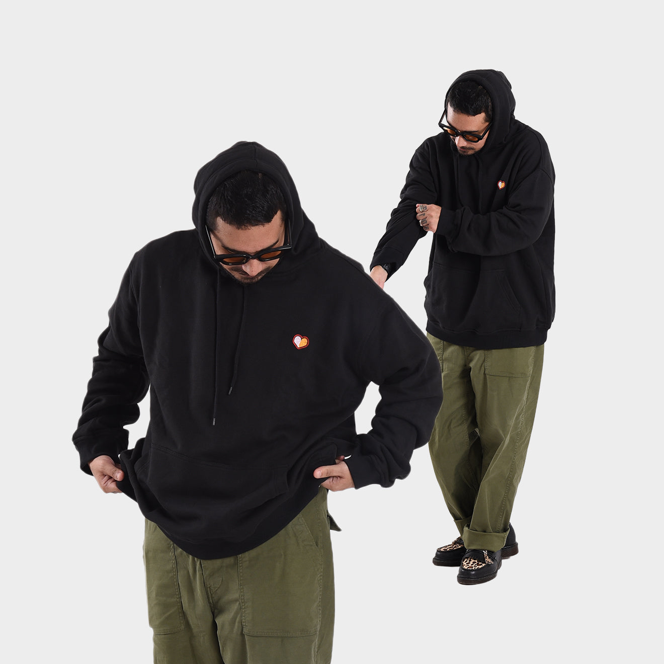 Pee Wee Gaskins - Hoodie Heart Logo Patch