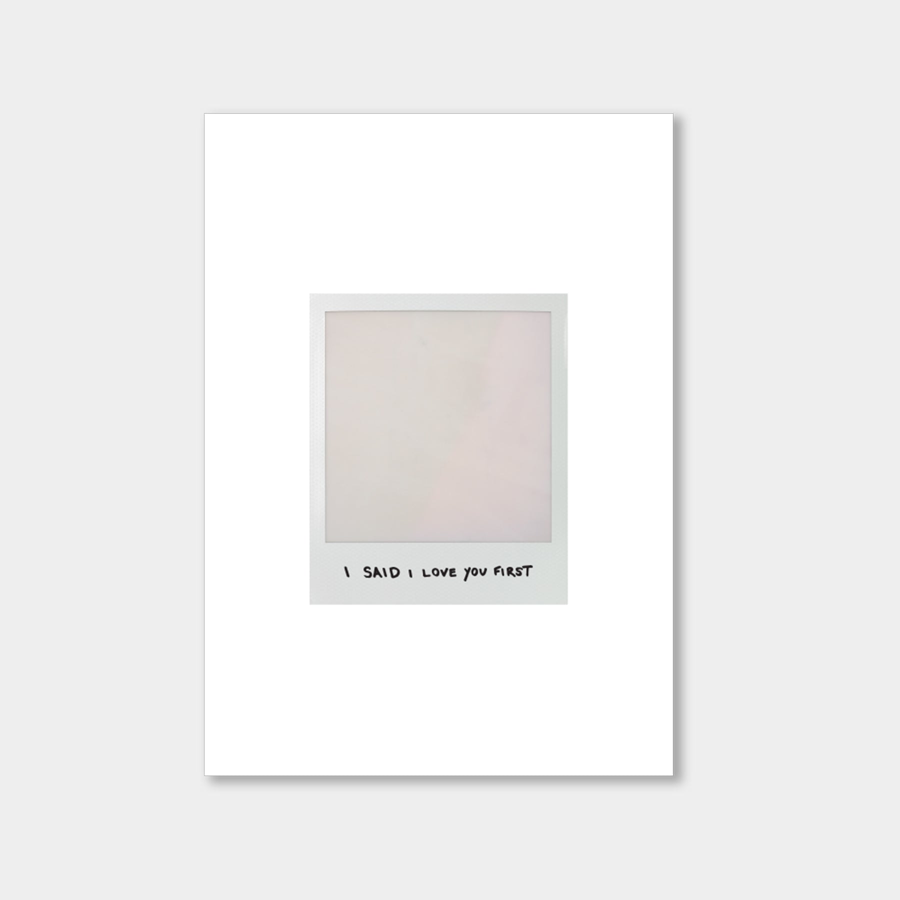 Selena Gomez, benny blanco - I Said I Love You First - Exclusive CD Zine