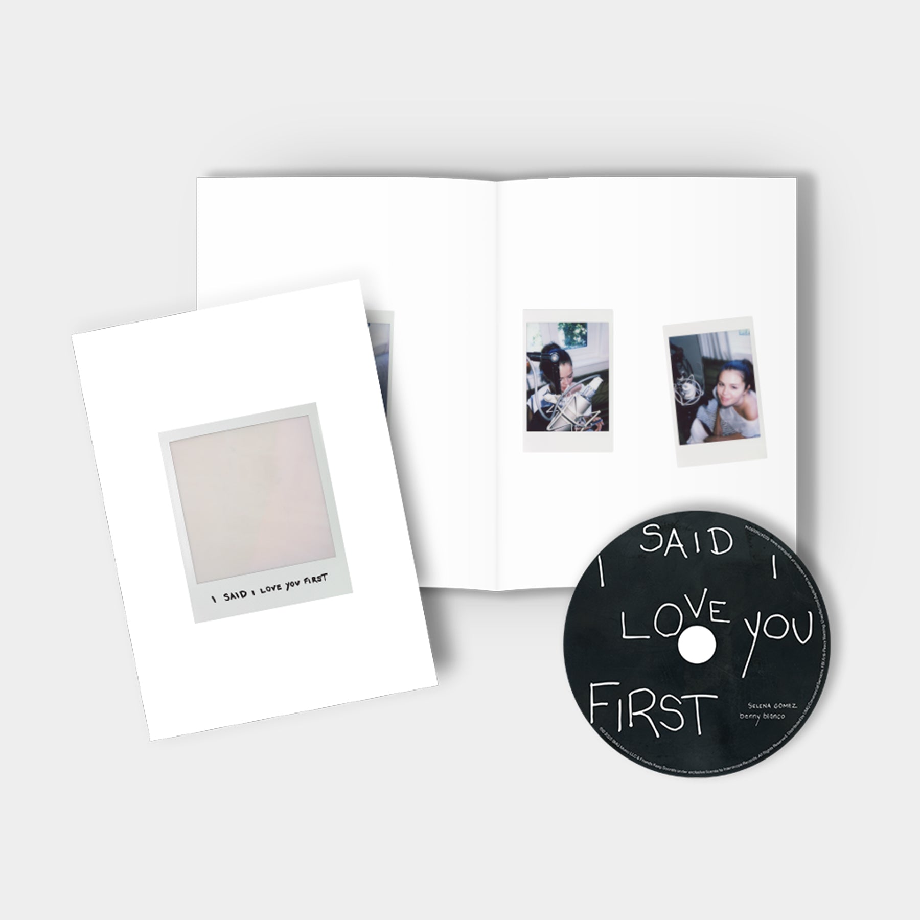 Selena Gomez, benny blanco - I Said I Love You First - Exclusive CD Zine