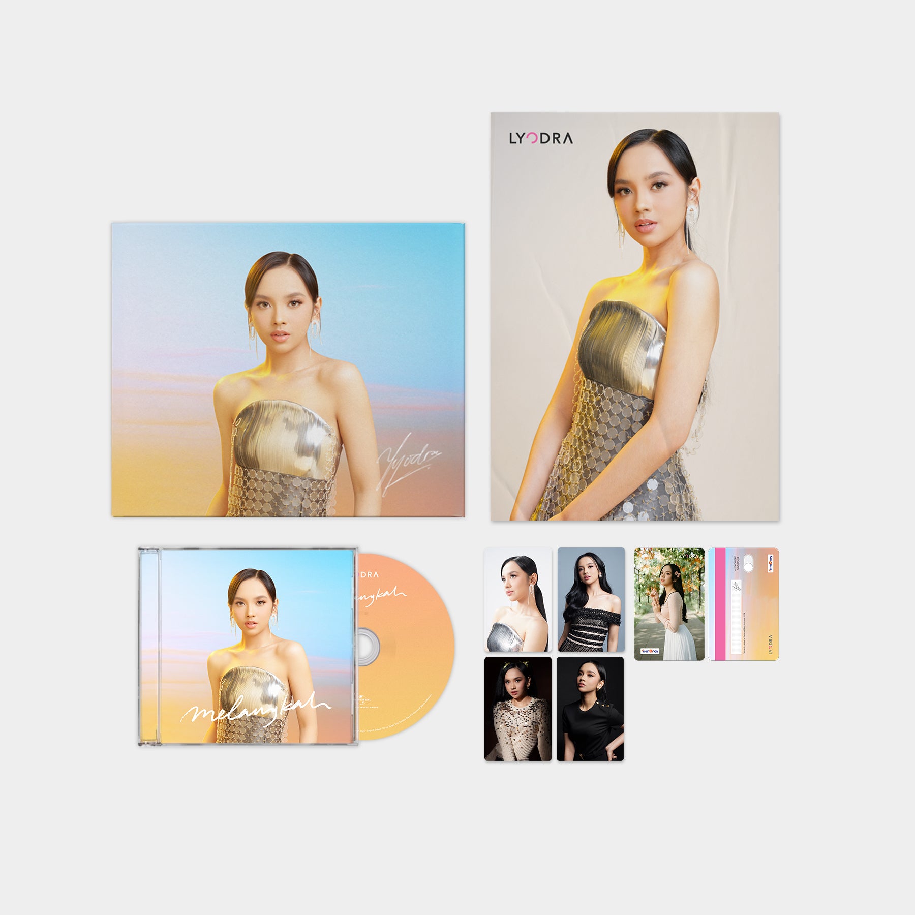 Lyodra - Melangkah Boxset Bertanda Tangan