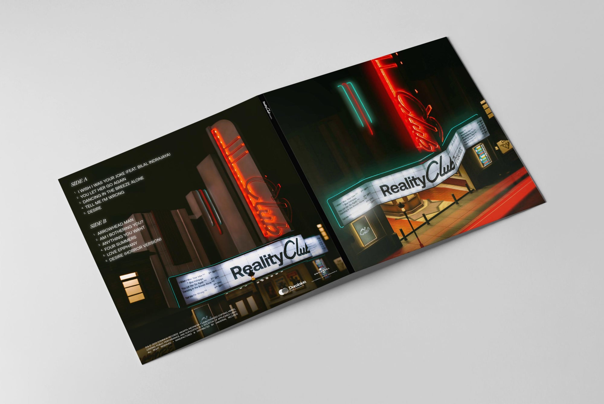 Reality Club Presents - Vinyl