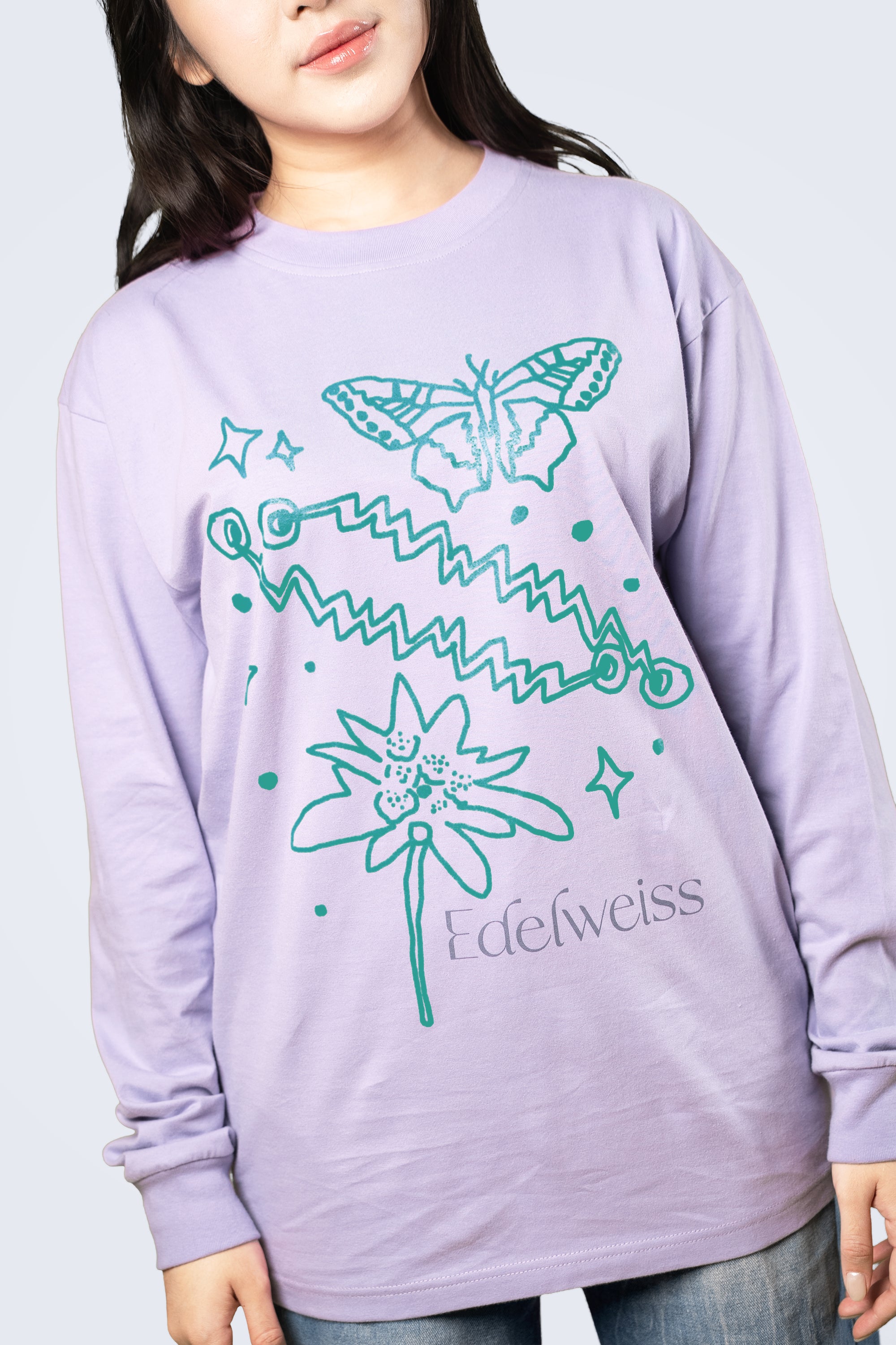 Edelweiss Longsleeve (Lilac)