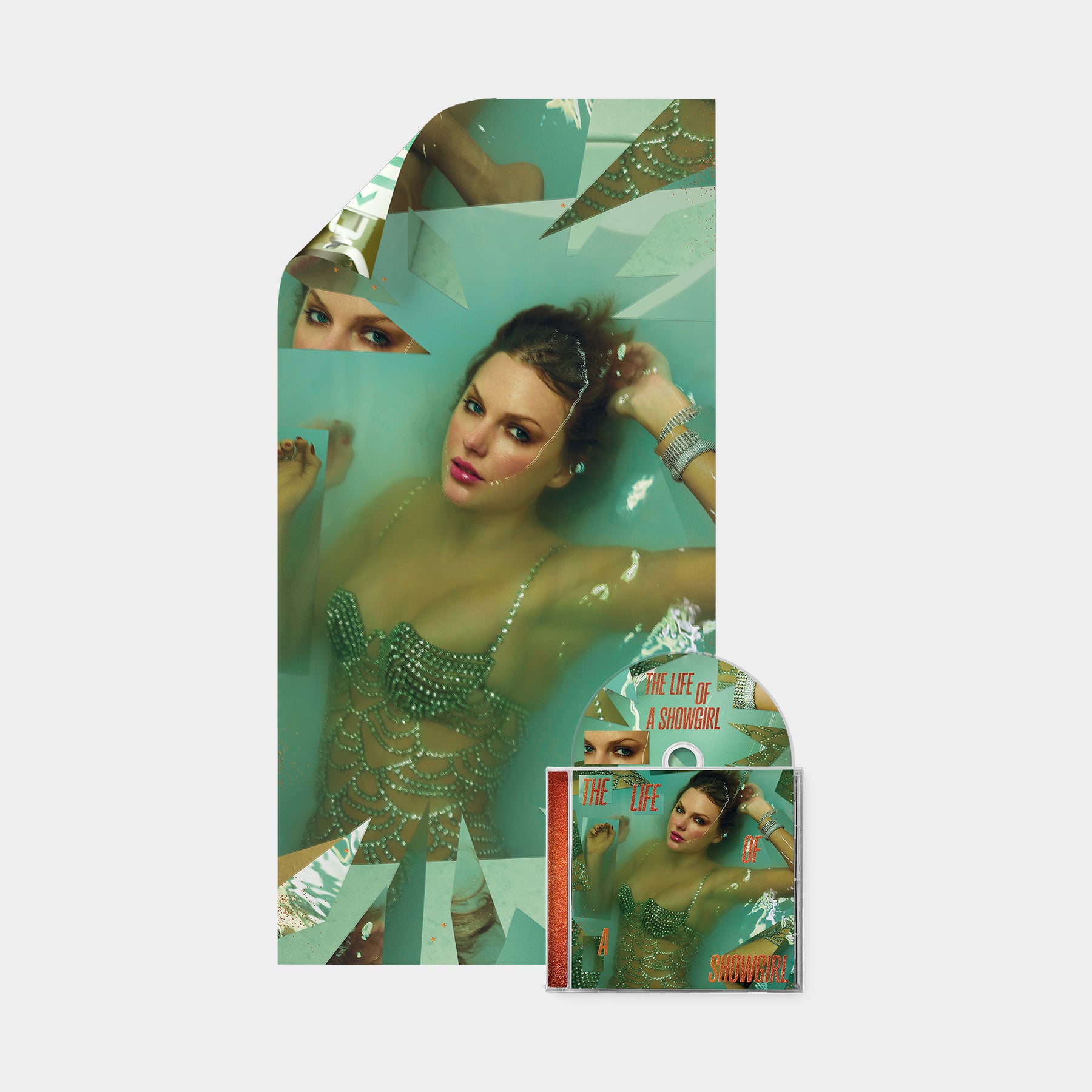 THE LIFE OF A SHOWGIRL: SWEAT AND VANILLA PERFUME CD WITH POSTER