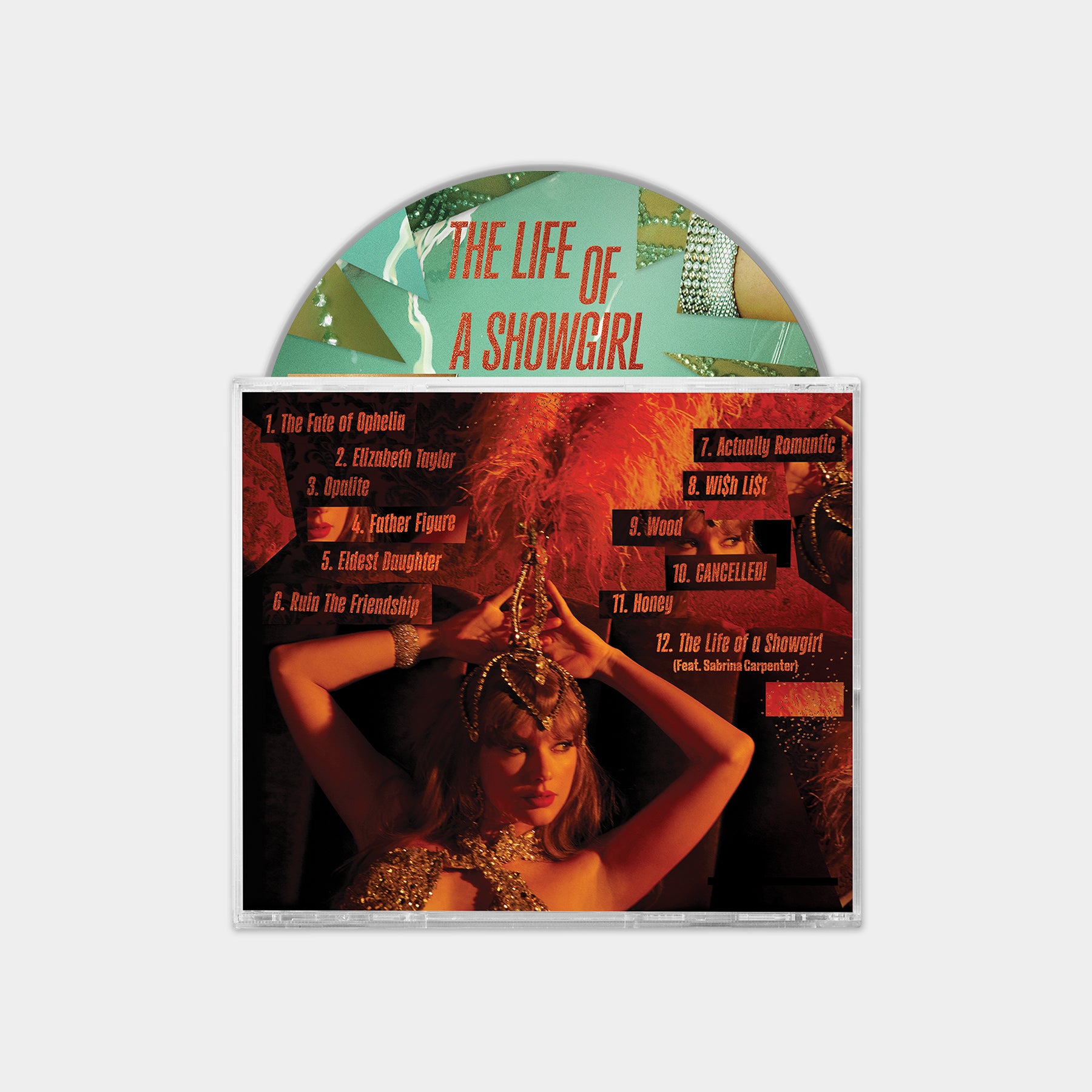 THE LIFE OF A SHOWGIRL: SWEAT AND VANILLA PERFUME CD WITH POSTER