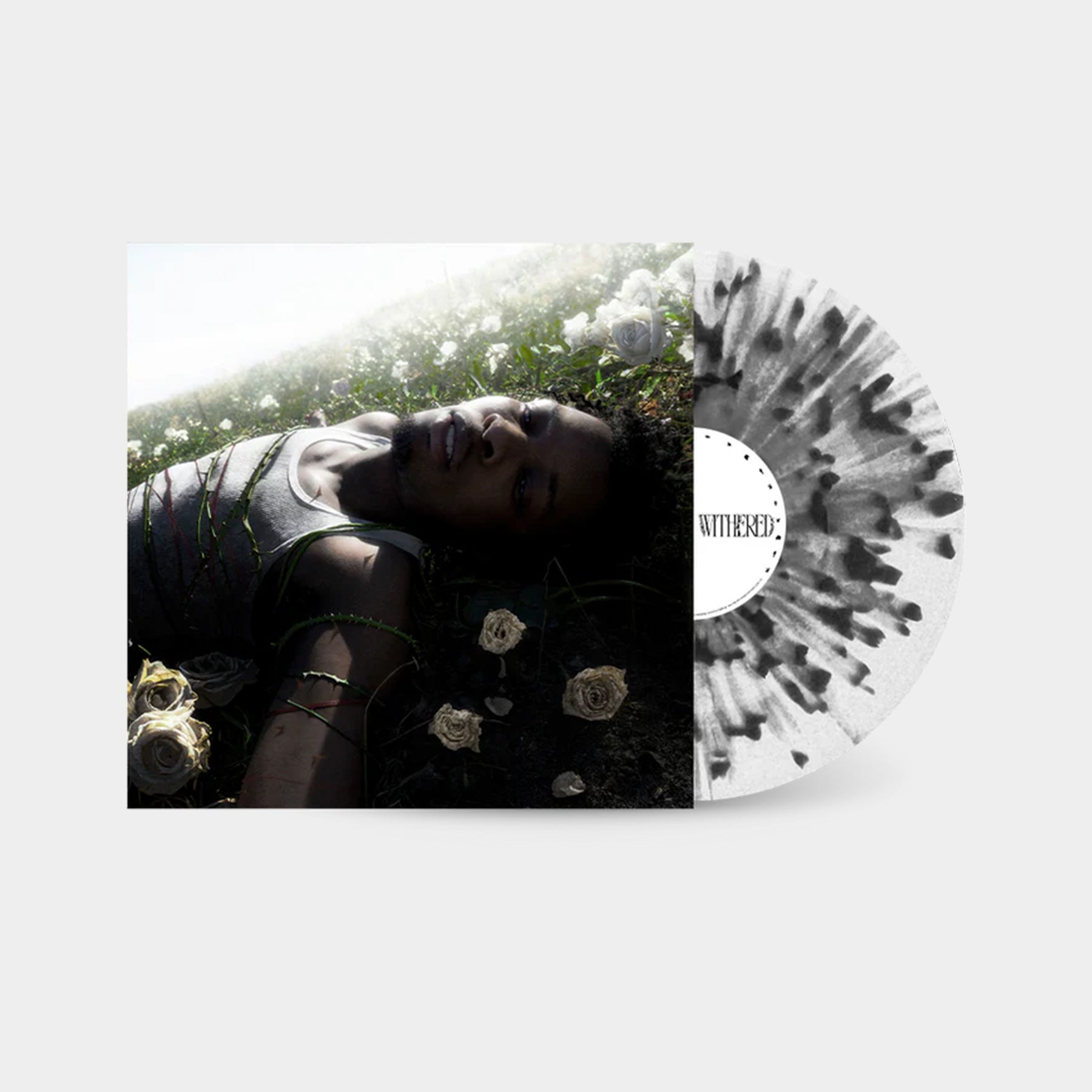 d4vd - WITHERED Exclusive Vinyl - White with Black Splatter