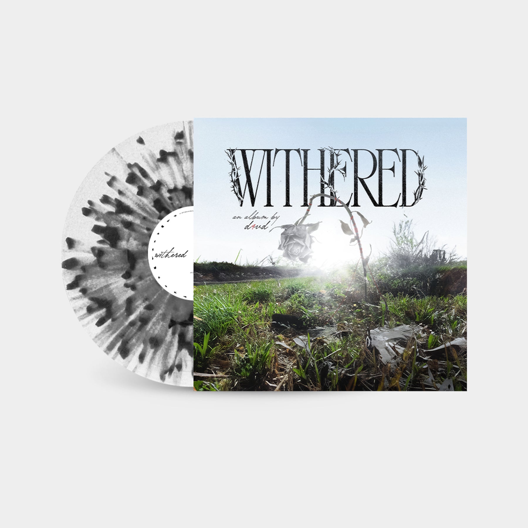 d4vd WITHERED 直筆サイン入りレコード d4vd – Withered (Numbered Signed Splatter Vinyl LP) – RetroCrates